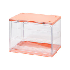 3 Stairs Acrylic Doll Display Case Transparent Storage Box