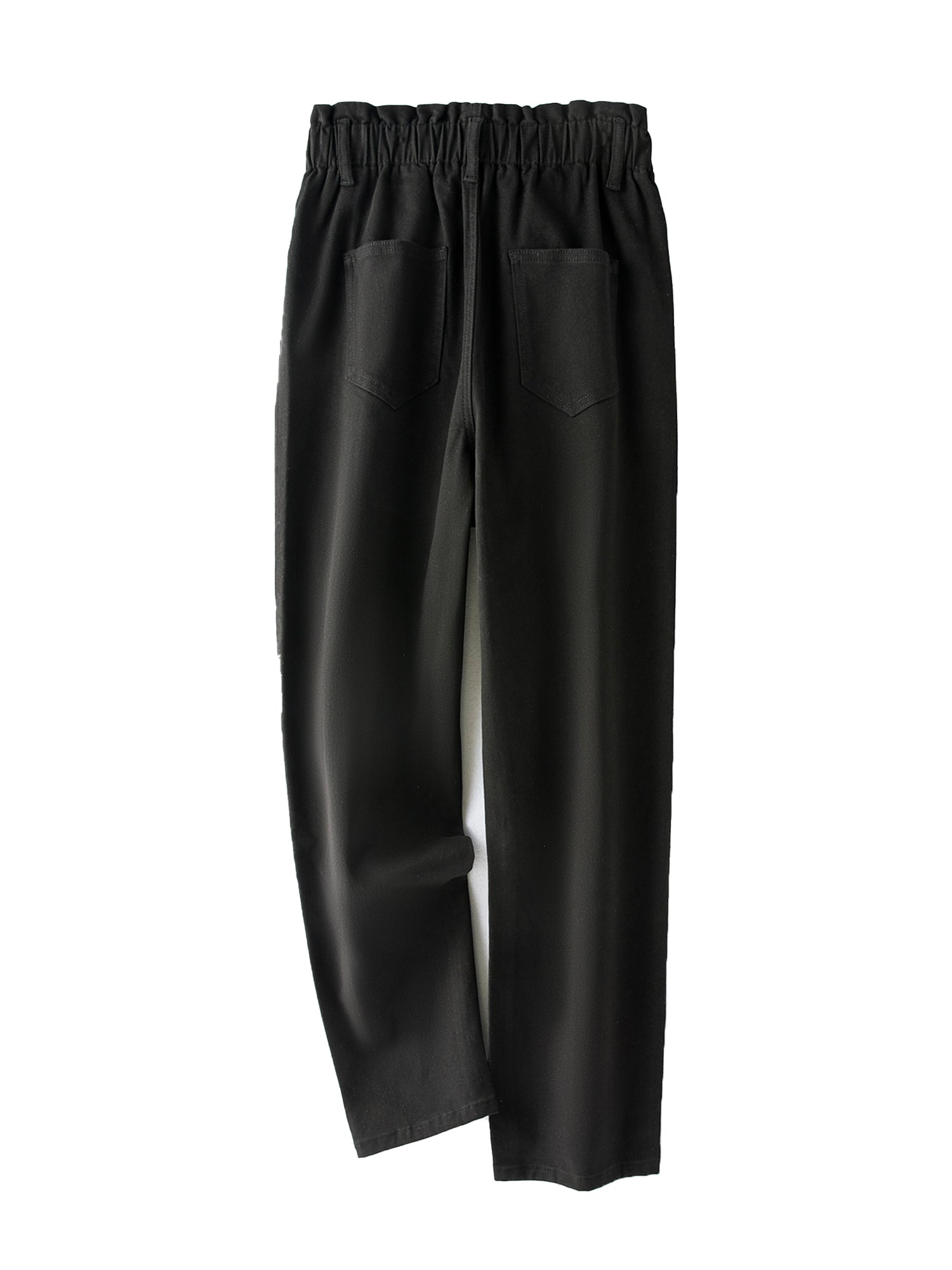 Women's Plus Solid High Rise Straight Leg Jeans