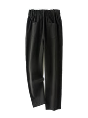 Women's Plus Solid High Rise Straight Leg Jeans