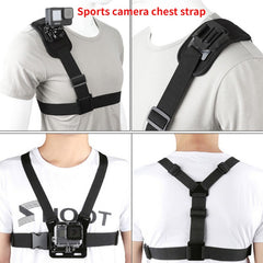 Skiing & Mobile Phone Fixed Chest Strap for Sports Camera