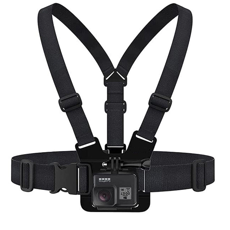 Skiing & Mobile Phone Fixed Chest Strap for Sports Camera