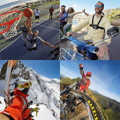 Skiing & Mobile Phone Fixed Chest Strap for Sports Camera