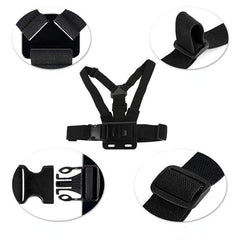 Skiing & Mobile Phone Fixed Chest Strap for Sports Camera
