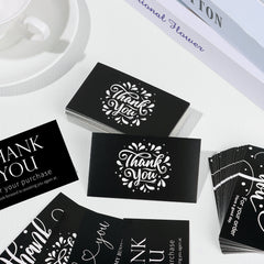 50pcs Thank You Cards for Gifts & Bouquets, Small Business Support