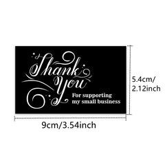 50pcs Thank You Cards for Gifts & Bouquets, Small Business Support