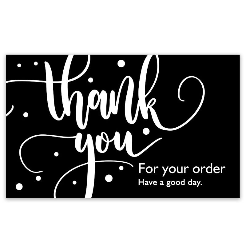 50pcs Thank You Cards for Gifts & Bouquets, Small Business Support