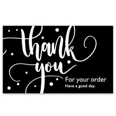 50pcs Thank You Cards for Gifts & Bouquets, Small Business Support