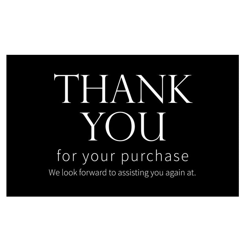 50pcs Thank You Cards for Gifts & Bouquets, Small Business Support
