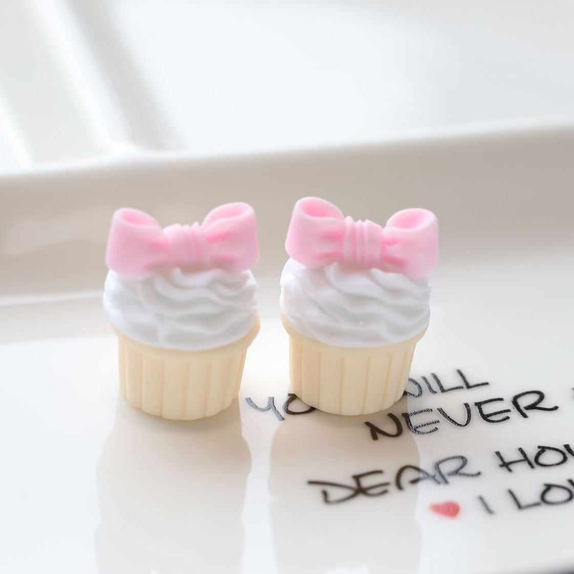 2pcs Doll House Food Play Sim. Accessories DIY Cream Glue Fruit Cake