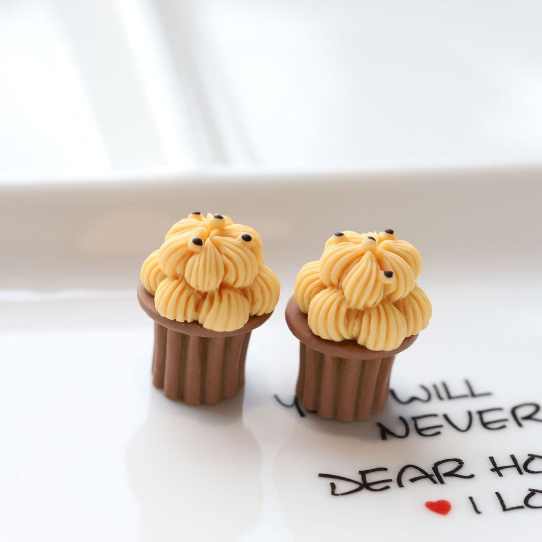 2pcs Doll House Food Play Sim. Accessories DIY Cream Glue Fruit Cake