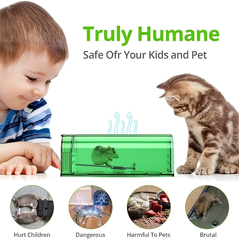 Reusable Mouse Traps Quick and Safe for Families