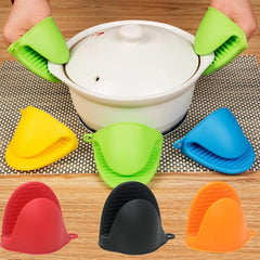 2pcs Silicone Hand Clips Anti Scalding Oven Insulation Clip for Household Bowl