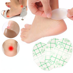 40pcs Transparent Heels Protection Stickers Waterproof Foot Patch