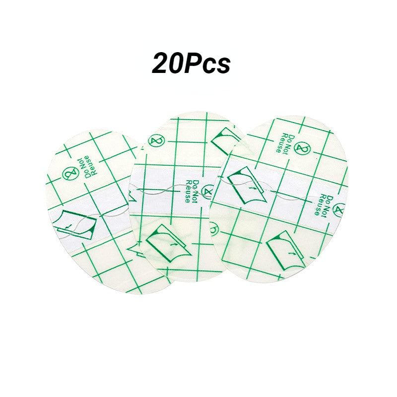 40pcs Transparent Heels Protection Stickers Waterproof Foot Patch