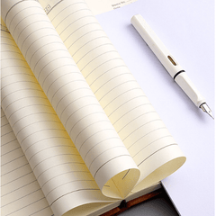 360 Page Leather Business A5 Notebook - Office Stationery Supplies