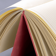 360 Page Leather Business A5 Notebook - Office Stationery Supplies