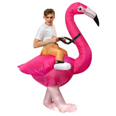 Flamingo Inflatable Costume Halloween Party Cosplay Dress Up