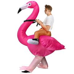Flamingo Inflatable Costume Halloween Party Cosplay Dress Up
