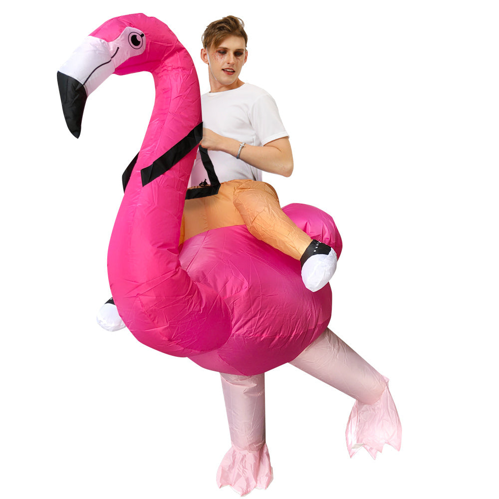 Flamingo Inflatable Costume Halloween Party Cosplay Dress Up