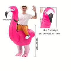 Flamingo Inflatable Costume Halloween Party Cosplay Dress Up