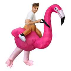 Flamingo Inflatable Costume Halloween Party Cosplay Dress Up