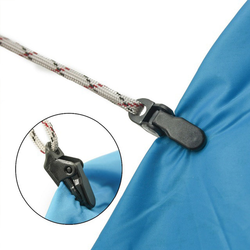 10pcs Tarp Clips Tent Clamps Awning Camping Tent Tighten Tool