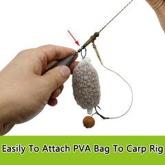 10pcs Fishing Link Clip For Carp Hair Rig Feeder Tackle Accessories