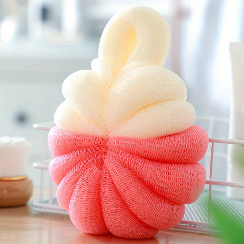 Pumpkin Bath Sponge & Mesh Ball Set