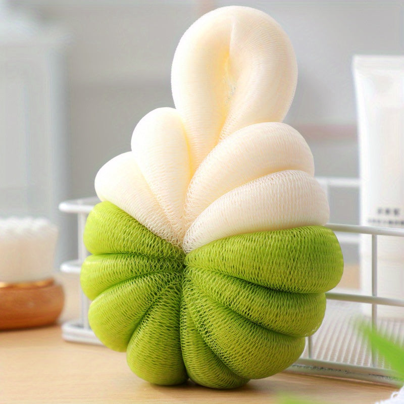 Pumpkin Bath Sponge & Mesh Ball Set