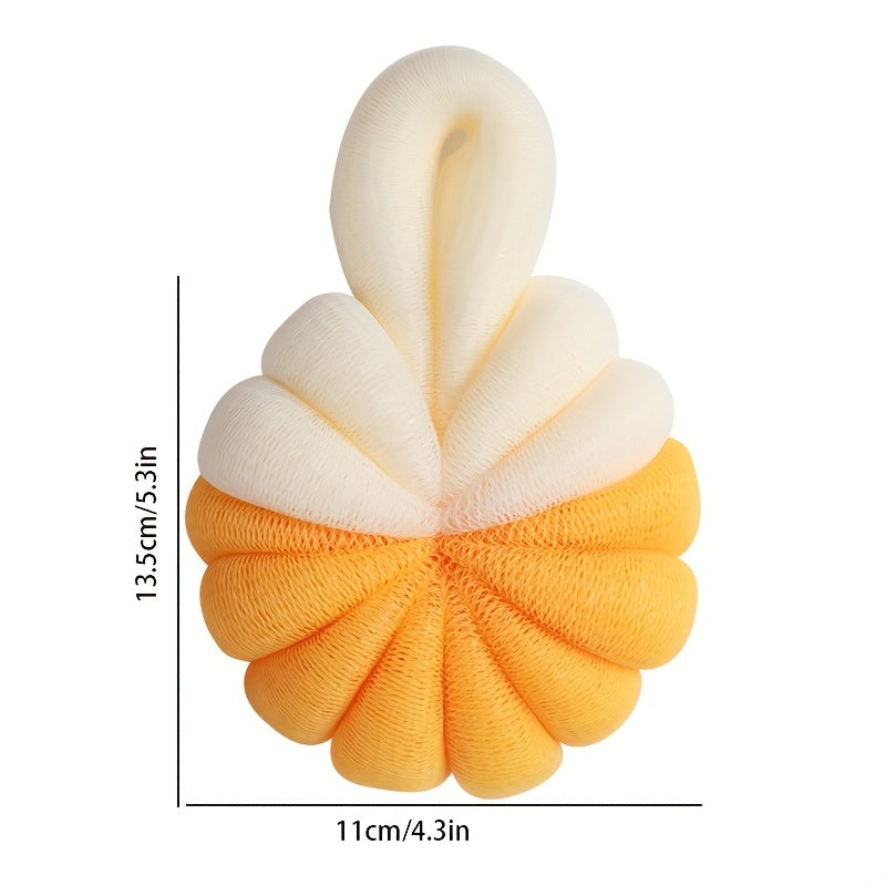 Pumpkin Bath Sponge & Mesh Ball Set