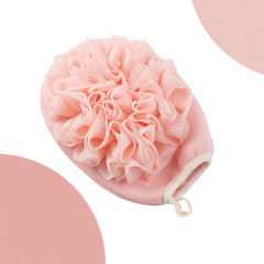 2 in 1 Skin-Friendly Shower Gloves with Bath Ball