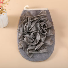 2 in 1 Skin-Friendly Shower Gloves with Bath Ball