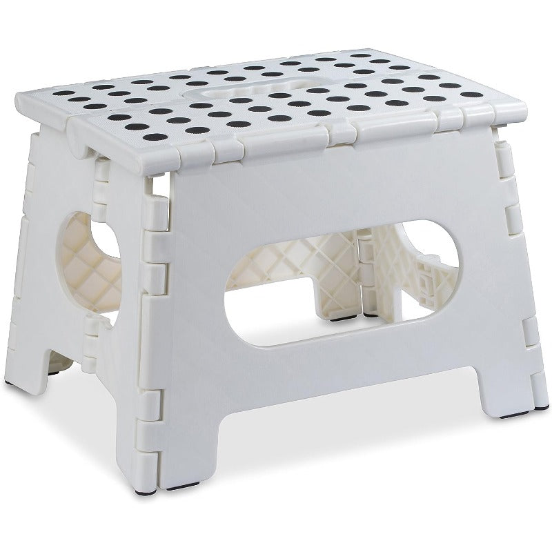 Sturdy Laundry Folding Step Stool for Adults - Safe