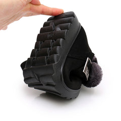 Women's Non slip Medium Tube Snow Boots Warm Hiking Shoes
