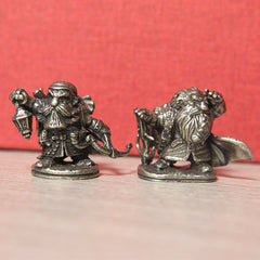Brass Dwarf Legion Soldier Cartoon Desktop Decoration Figurines
