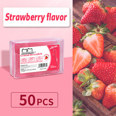 Mint Fruit Flosser Portable Toothpick Dental Floss Pick