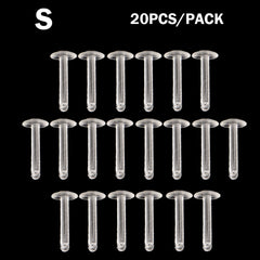 20pcs Carp Fishing Stop Beads Hook Stoppers Lightweight And Durable