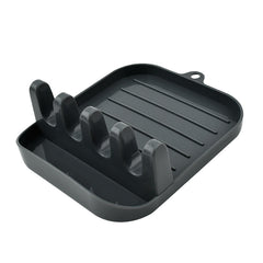 Utensils Holder Spoon Shovel Rack Pot Cover Spatula Shelf Kitchenware