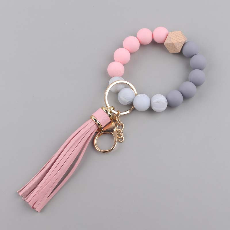 Key Ring Tassel Decoration Bracelet Keychain Bag Accessories