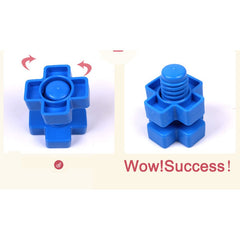 Jumbo Nuts and Bolts Set Large Toy Screw Nut