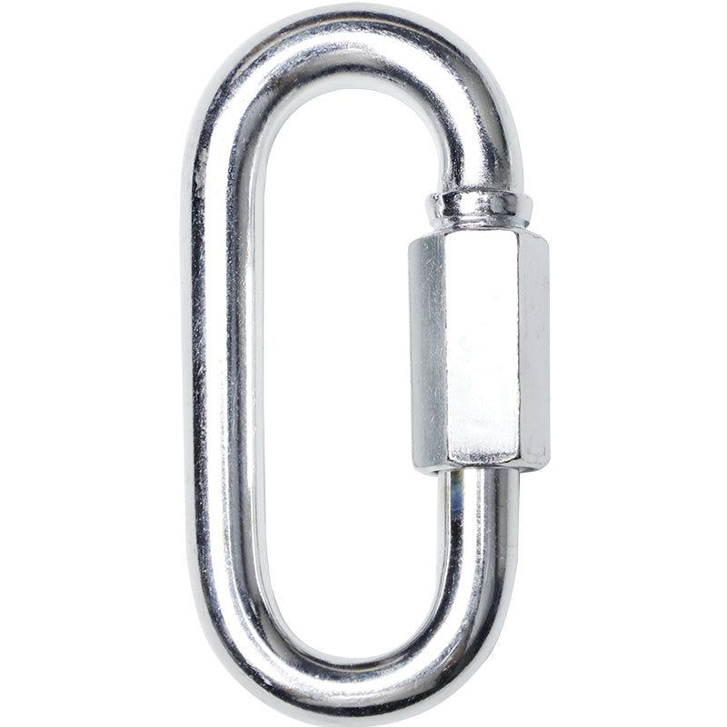 6pcs Metal Lock Buckle Safety Hanging Buckle for Camping Hiking Travel