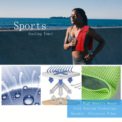 6/10pcs Quick Drying Cooling Towel Microfiber Soft Breathable Sports Towel
