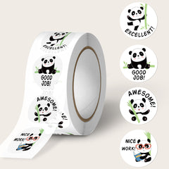 500pcs Big Panda Student Encouragement Stickers