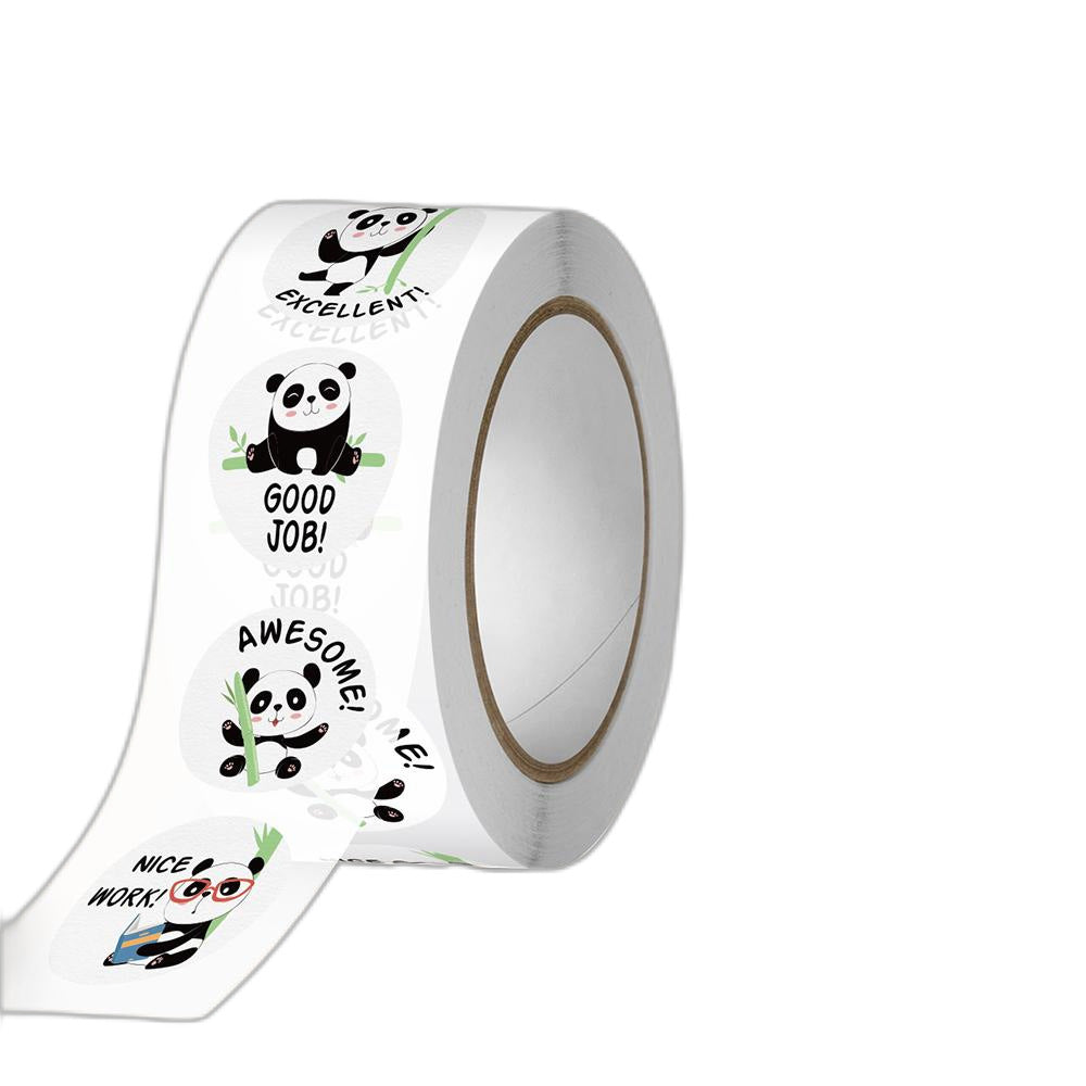 500pcs Big Panda Student Encouragement Stickers