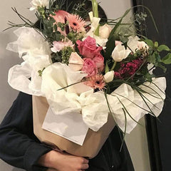 10 Sheets Tissue Paper Flower Wrapping Paper DIY Flower Shop