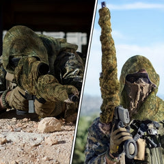 Breathable Camo Scarf Military Camouflage Mesh Scarves For Shooting