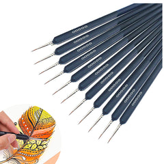 Nylon Fine Outline Pen Set - 2 Pack