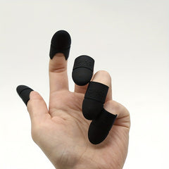 5pcs Wearable Nail Pads Nail Polish Removal Cap Reusable Silicone Nail Cover