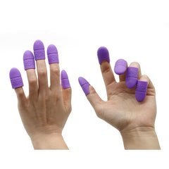 5pcs Wearable Nail Pads Nail Polish Removal Cap Reusable Silicone Nail Cover