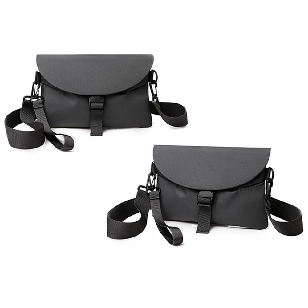 Men's Nylon Chest Pack Cellphone Pouch Outdoor Crossbody Bag